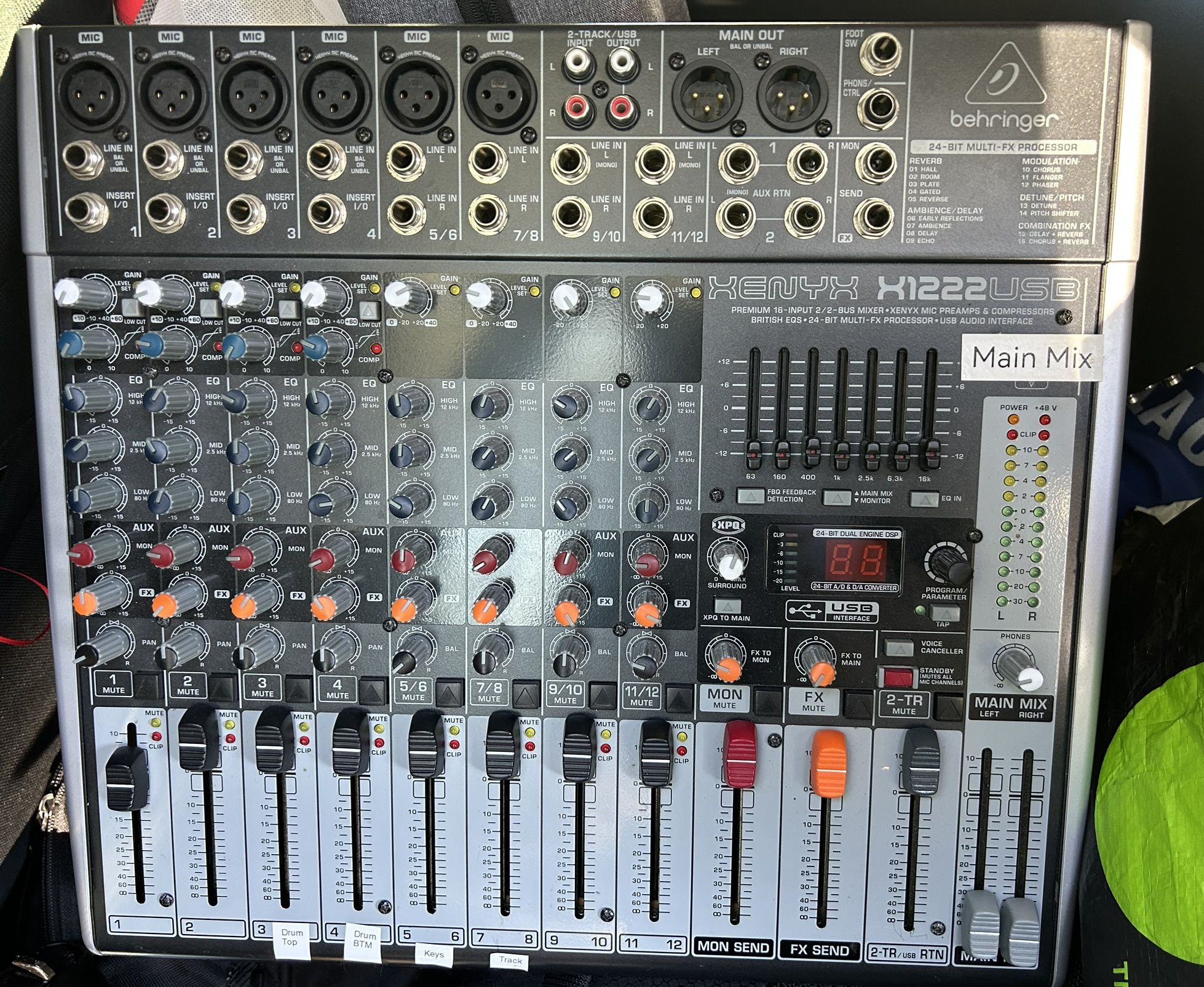 Behringer 12 Channel Mixer
