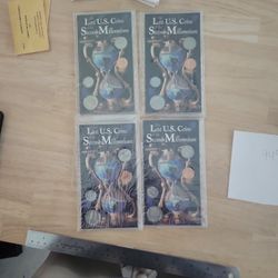 Lot Of 4 Coin Sets 