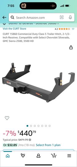 Hitch GMC 2016 3500 HD