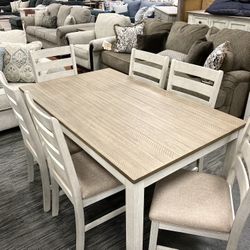 New Table & 6 Chairs  🔥🔥 IN STOCK 