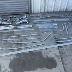 64 Impala Original Bumpers Grill And Chrome Moldings