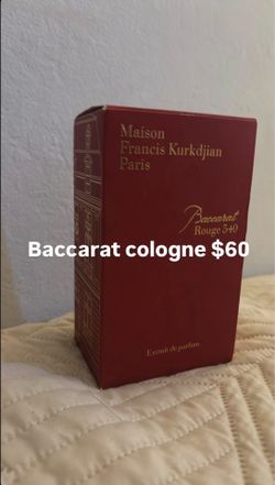 Baccarat cologne