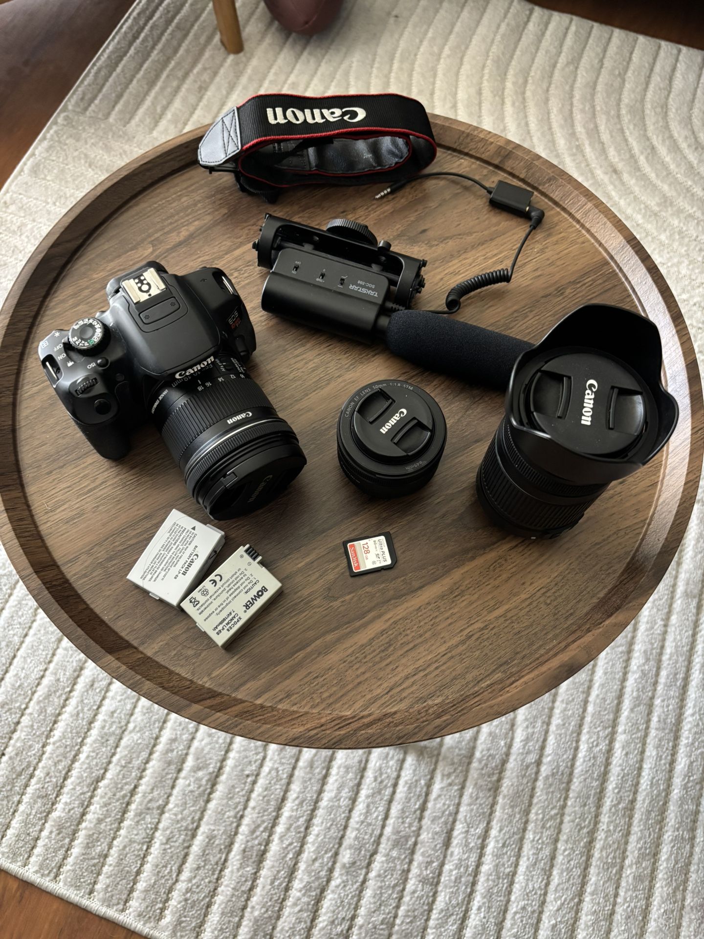 Canon Rebel T4i - 3 Lenses - Accessories & Carrying Bag