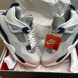 Nike Air Jordan’s 4s retro size 12 Military Blue shoes 