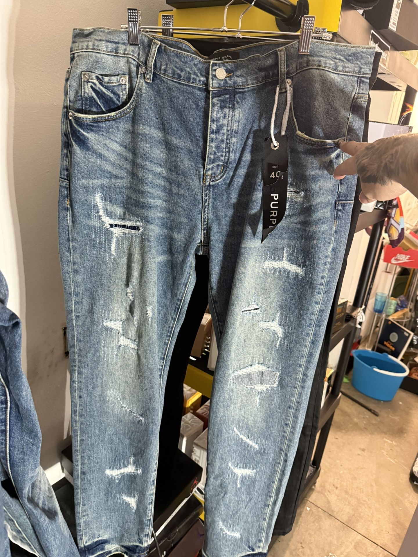 Size 40 Purple Pants New