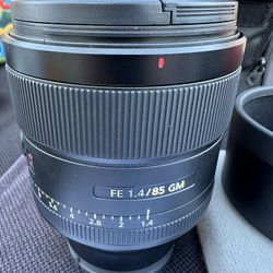 Lens Sony FE 85mm F1.4 GM