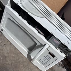 Over the Stove White Microwave