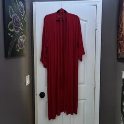 Victoria’s Secret Modal Lipstick Red Soft Robe