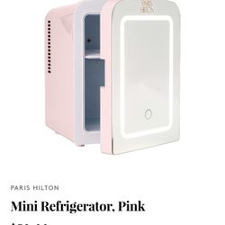 Paris Hilton Mini Refrigerator for beauty care or personal