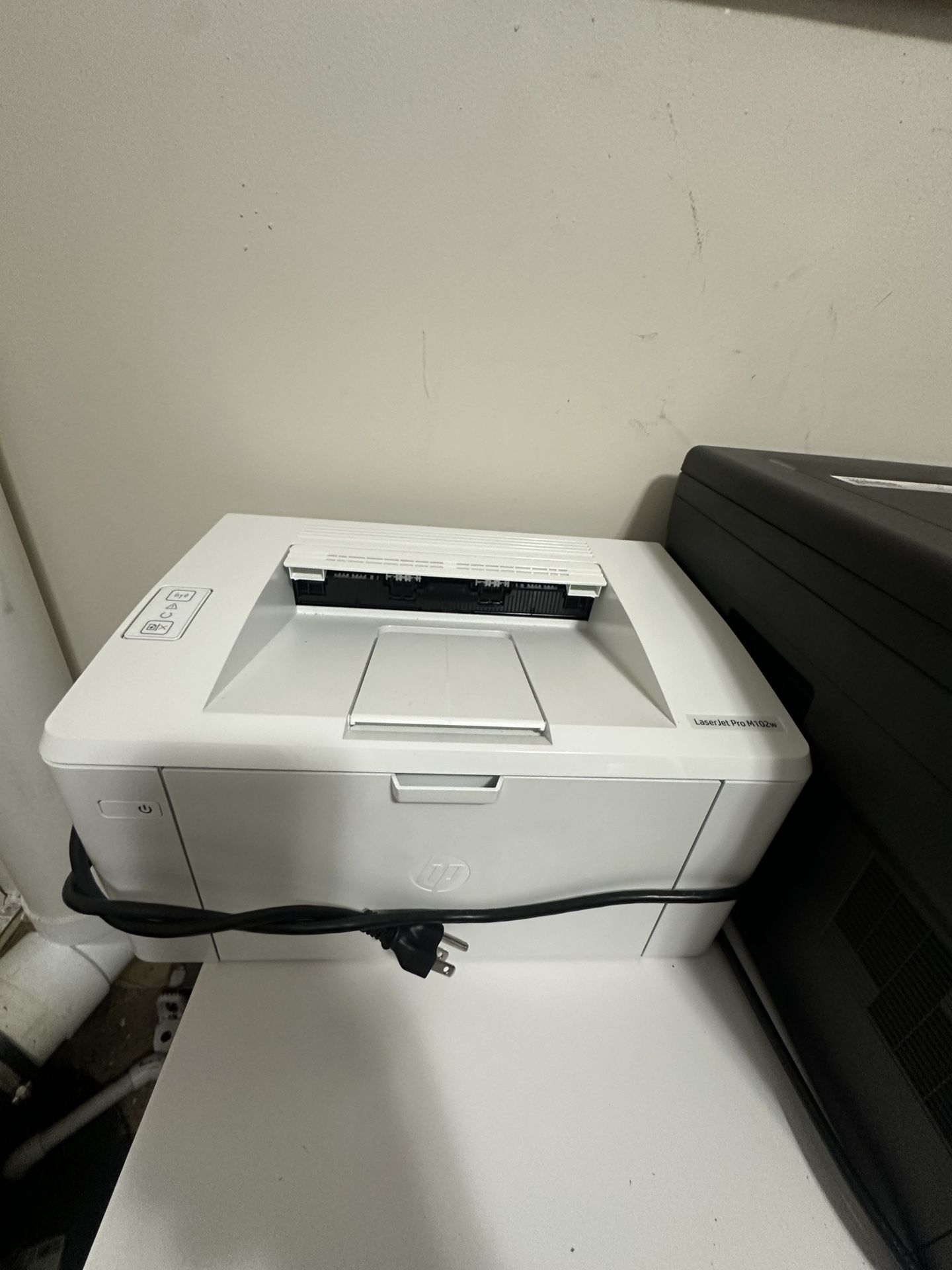 $75.00 - HP LaserJet Pro M102w Wireless Laser Printer
