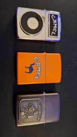 NEW VINTAGE CAMEL ZIPPO LIGHTERS