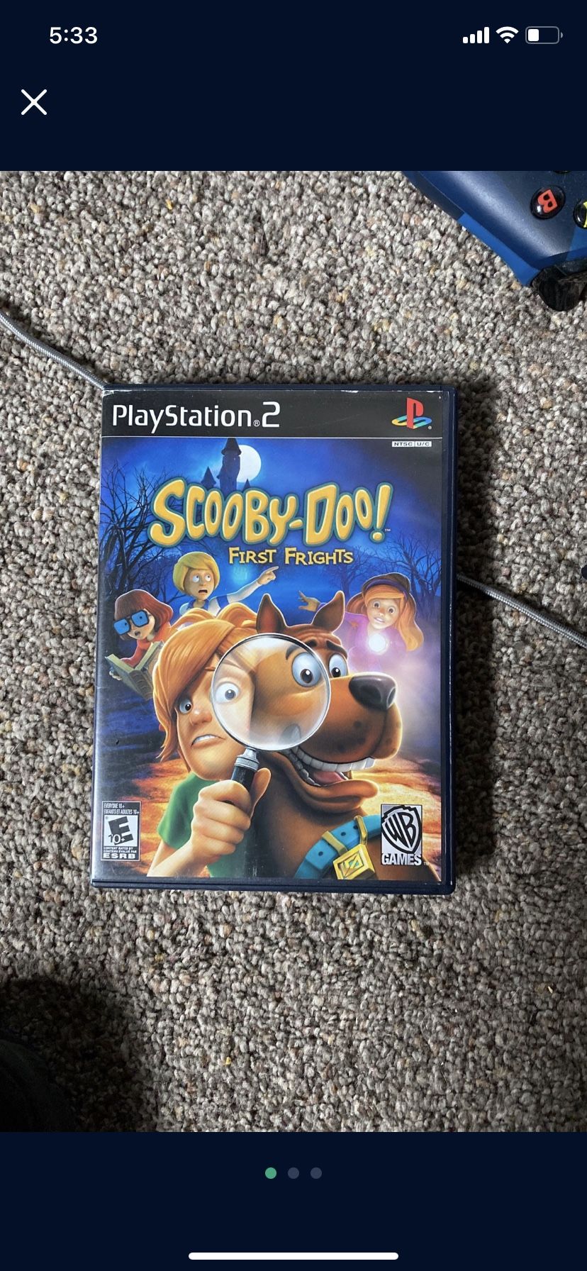 Scooby-Doo First Frights PS2 PlayStation 2 Video Game