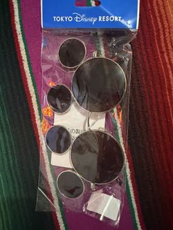 Tokyo Disney Mickey Sunglasses- Gold Frame