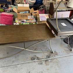 Coffee Table & 2 End Tables