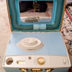 Vintage Dominion Hair / Nail Dryer
Suitcase Style Portable (With Hair Bonnet) 