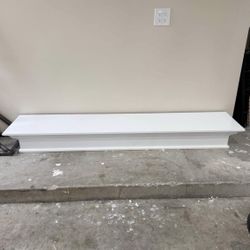 Fireplace  Mantle  77” Wide / 16 Depth/ 9 “ Height 