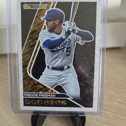 Dodgers Freddie Freeman Insert Card