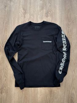 100% Authentic Chrome Hearts Scroll Long Sleeve