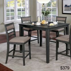 Counter Height Dining Table Set