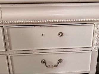 White dresser