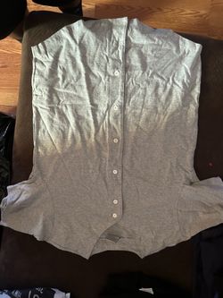 Grey buttoned small shirt