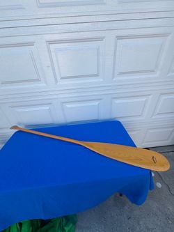 Shaw & Tenney Wooden Canoe Paddle 5ft =1.524 m 60” inch ches