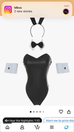 Bunny costume size small for