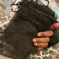 Black Sheer Gift Bags
