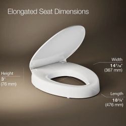 Kohler Toilet Elevated Seat