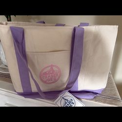 Trader Joe’s lavender tote