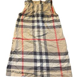 BURBERRY GIRL NOVA CHECK DRESS SIZE 10Y  Gently used check photos for measurement