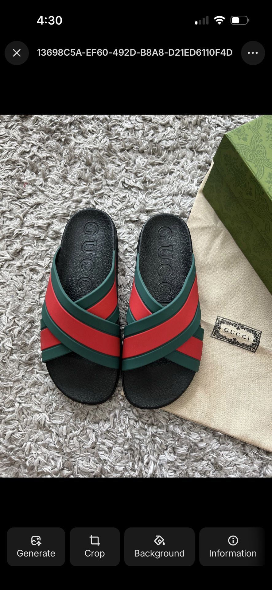 Gucci Slides Size 10