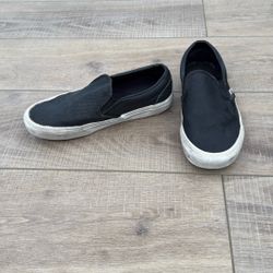 Vans Boys Slip On Sneakers Size 5.5