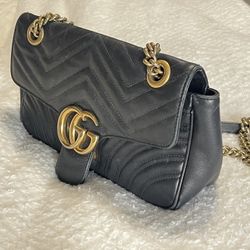 Gucci Double G Marmont Small Authentic 