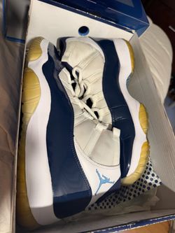Retro 11 size 12 blue