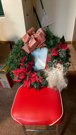 Christmas Santa Wreath