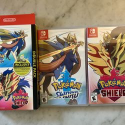 Pokemon Sword and Shield Double Pack - Nintendo Switch