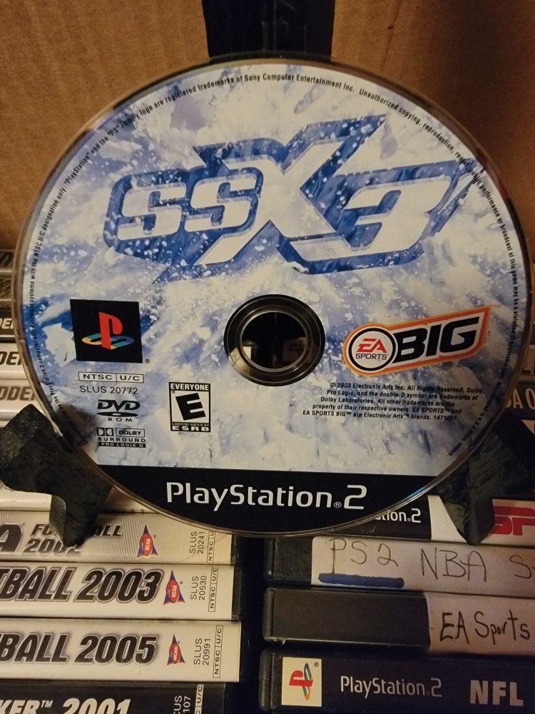 Playstation 2/SSx3/Snowboarding