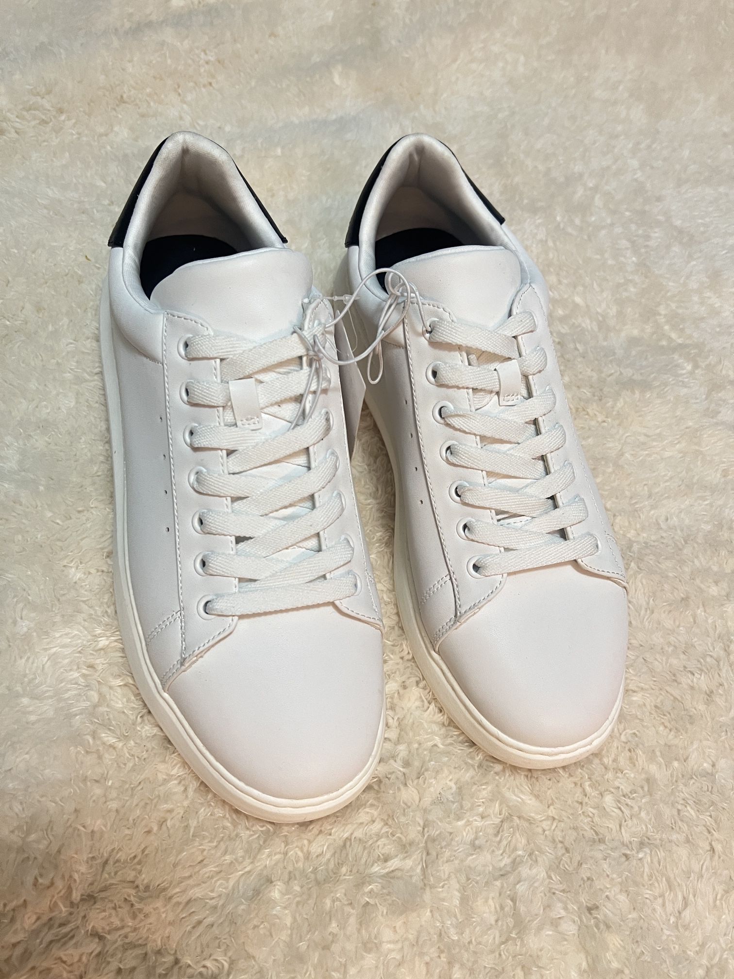 H&M Shoes Mens 10 High Tops Sneakers Brown Faux Leather Lace Up Casual  Comfort for Sale in Huntington Beach, CA - OfferUp