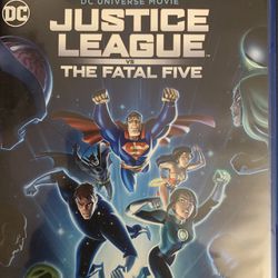 DC’s JUSTICE LEAGUE Vs. The Fatal Five (Blu-Ray + DVD)