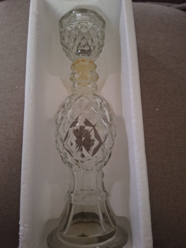 Vintage Avon Perfume Bottle, Candleholder