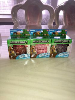 Minecraft squeeze toys