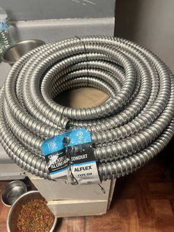 Alflex Aluminum Conduit 100 Ft Brand New 