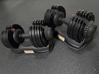 Adjustable dumbbells