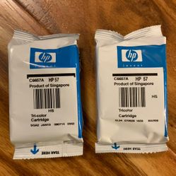HP 57 Tri-color Ink Printer Cartridges