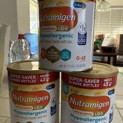 Nutramigen Baby Formula 
