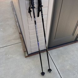 Rossignol Ski Poles cm120/48 Inch In Black