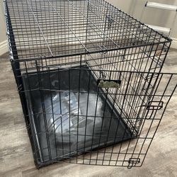 Large Breed Dog Crate-two door 