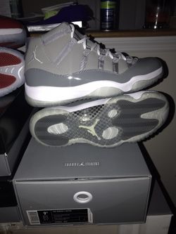 Air Jordan XI Retro Cool Grey 2010 Version Men Size 9.5 Brand New 