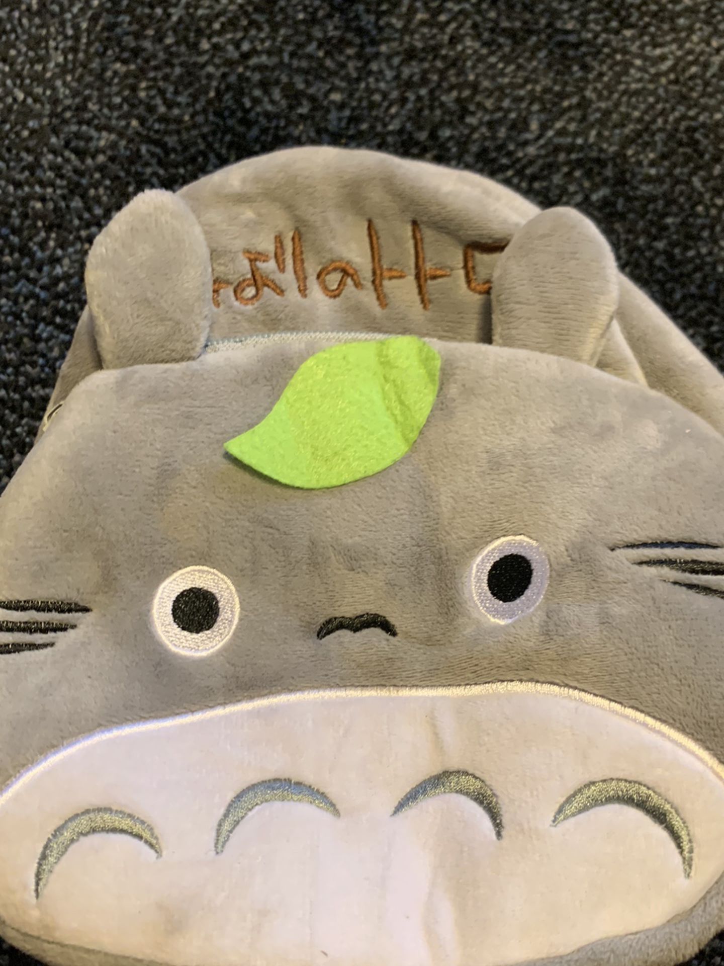 Totoro Backpack 9” X 8”